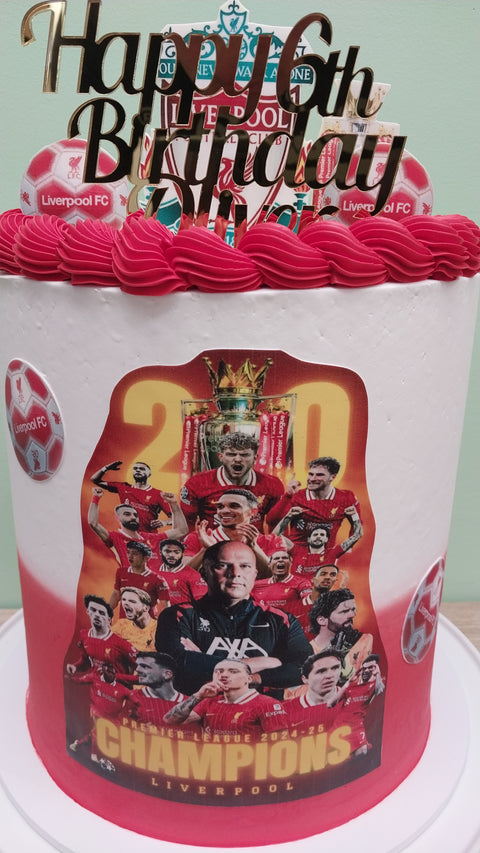 Tall Soccer Cake