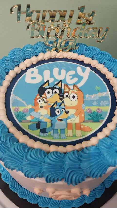 Bluey Cake