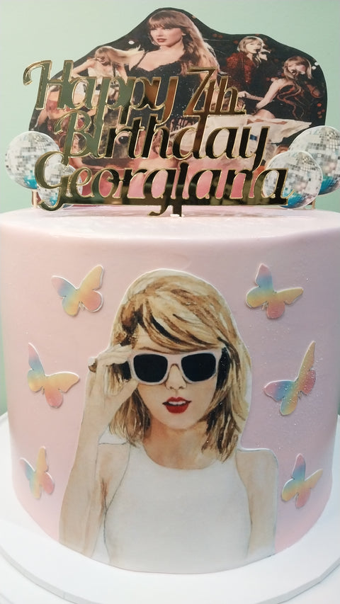 Tall Taylor Swift Cake