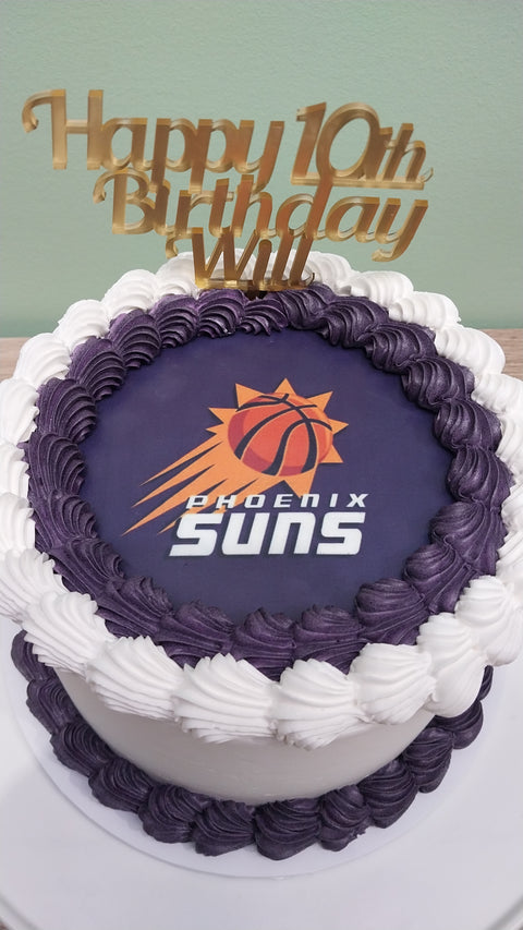 NBA Basketball Cake