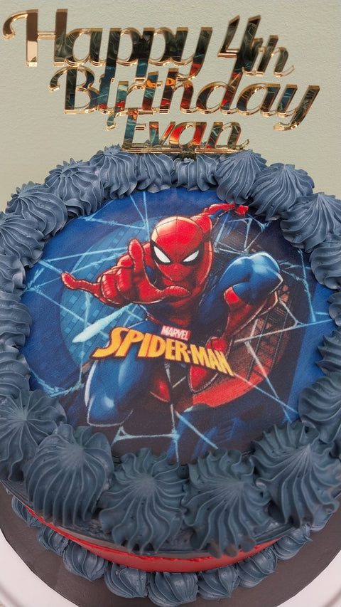 Spiderman Cake