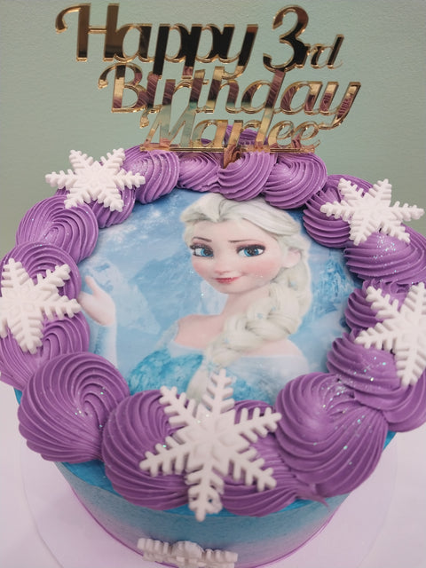 Frozen Elsa Cake