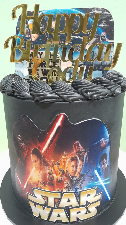 Tall Star Wars Cake