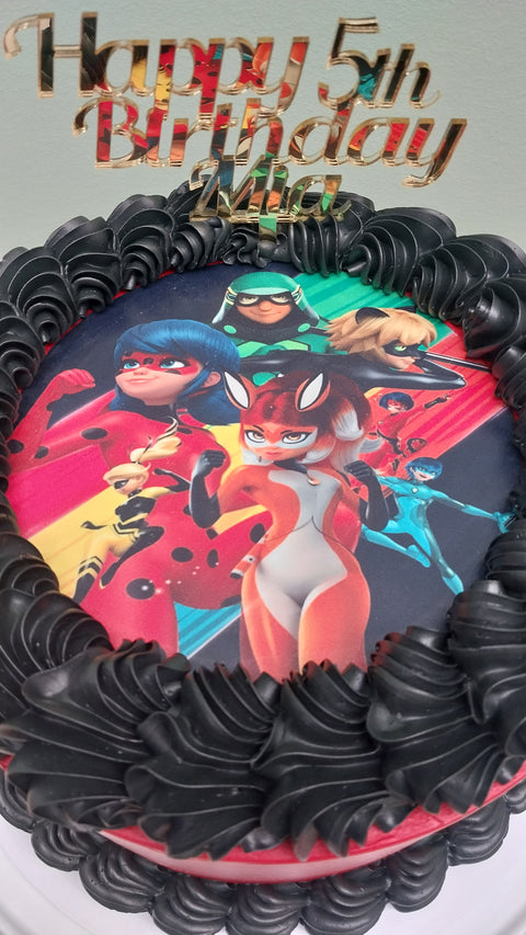 Miraculous Ladybug Cake