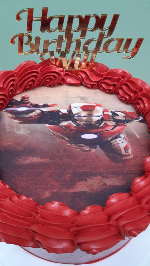 Ironman Cake