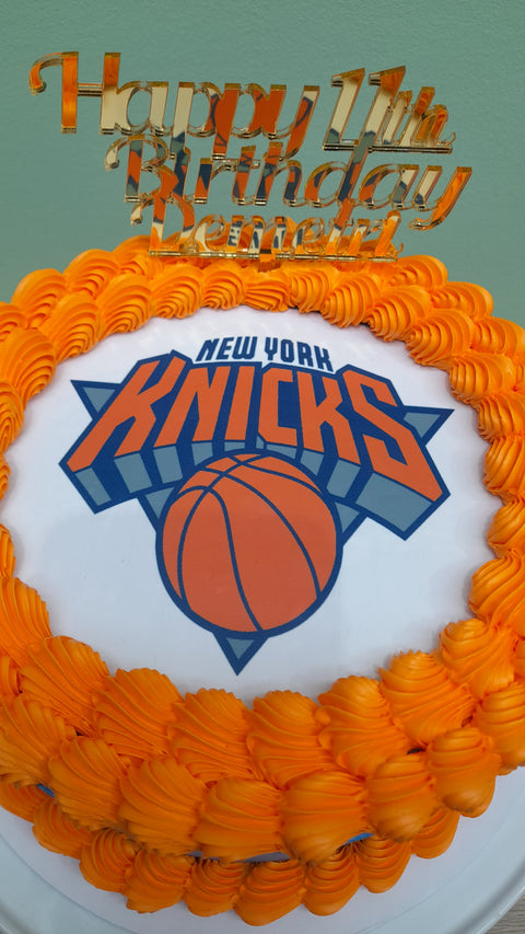 NBA Basketball Cake