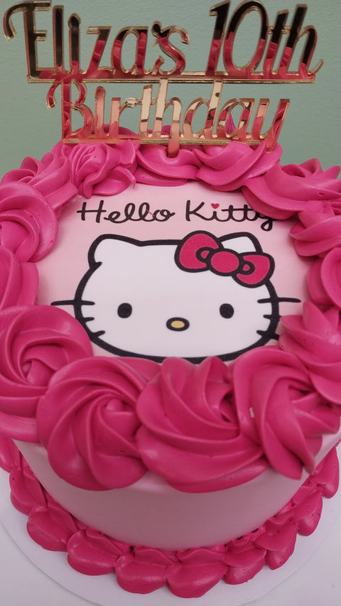 Hello Kitty Cake