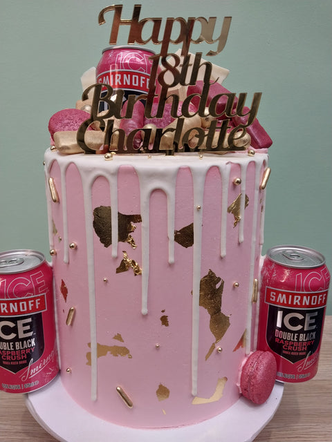 Tall Alcohol Cake