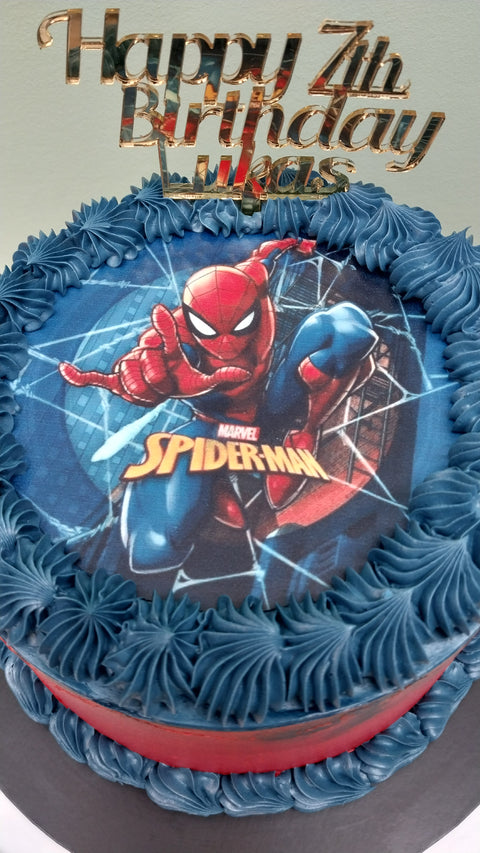 Spiderman Cake