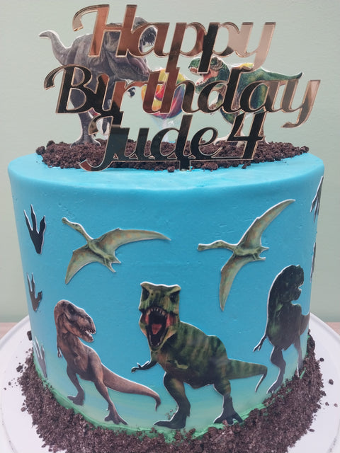 Tall Dinosaurs Cake