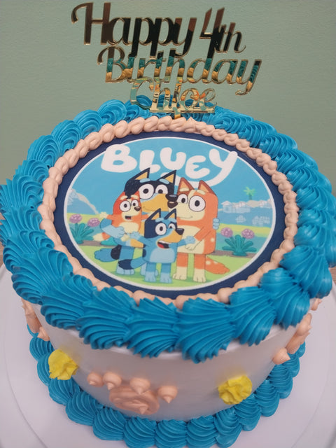 Bluey Cake