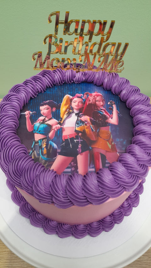 KPop Demon Hunters Cake