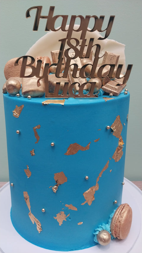 18th Birthday Cake Tall Chocolates