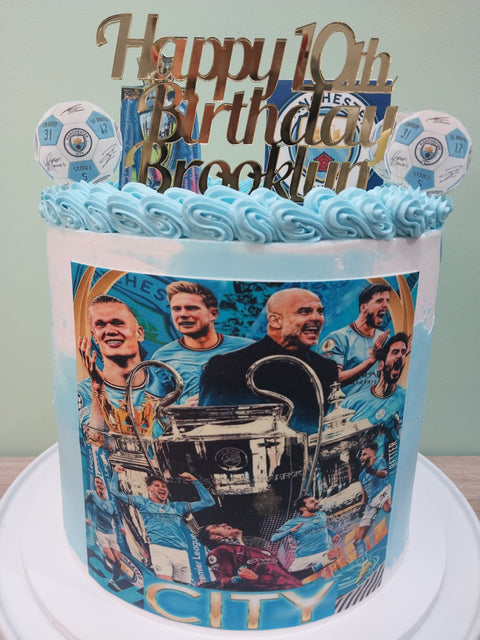 Tall Soccer Cake