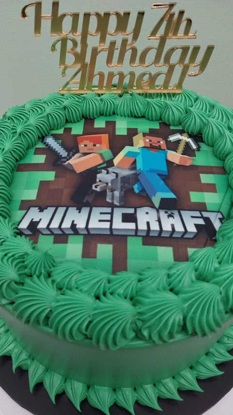 Minecraft Cake