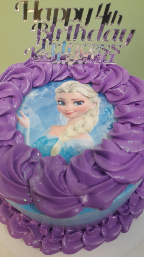 Frozen Elsa Cake