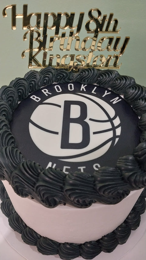 NBA Basketball Cake