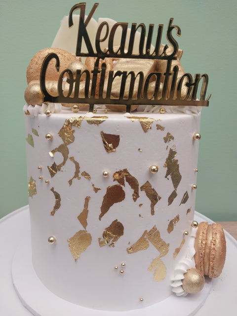 Confirmation Tall Chocolates Cake