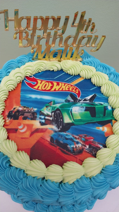 Hot Wheels Cake