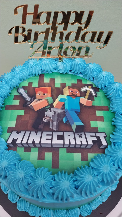 Minecraft Cake