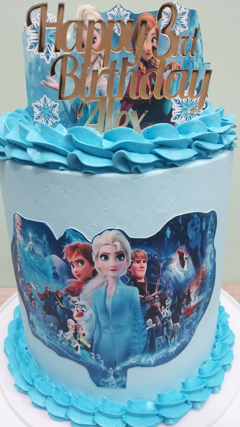 Tall Frozen Cake
