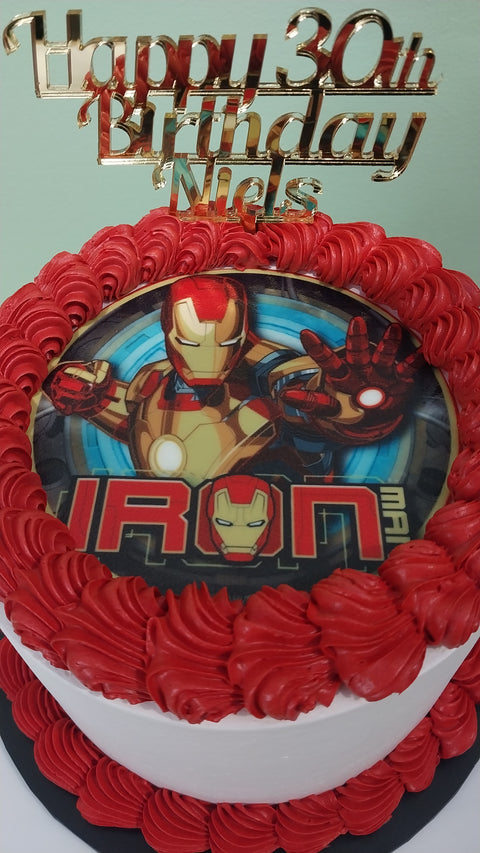 Ironman Cake