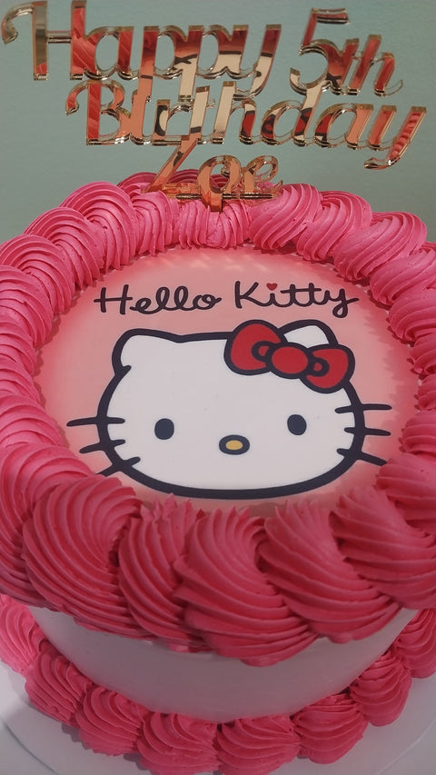 Hello Kitty Cake
