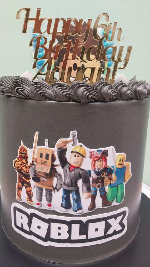 Tall Roblox Cake