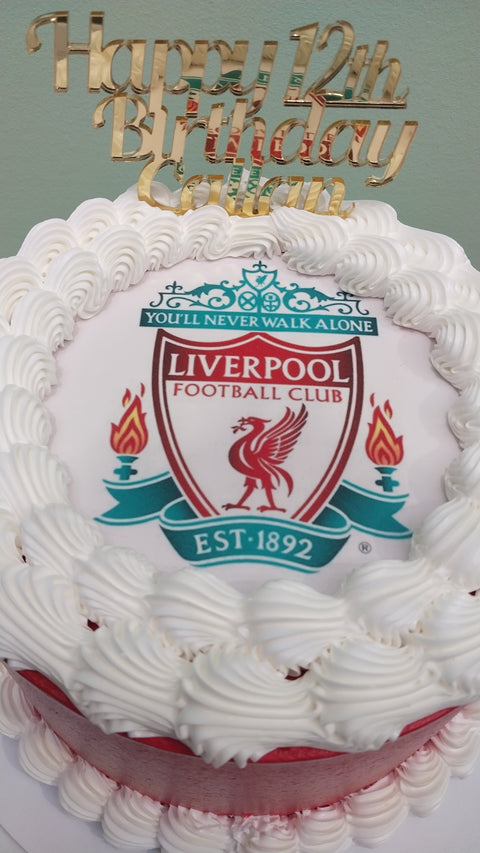 Liverpool FC Cake